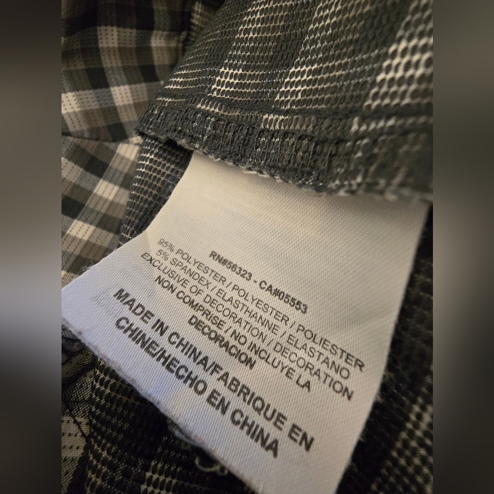 Nike Golf Dri Fit Women's Shorts Plaid Green Gray Size 12 - Picture 15 of 17